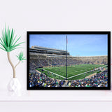Generic Notre Dame Stadium, Stadium Canvas, Sport Art, Gift for him, Framed Art Prints Wall Art Decor, Framed Picture