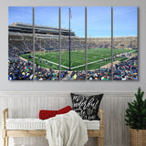 Generic Notre Dame Stadium, Stadium Canvas, Sport Art, Gift for him, Multi Panels B, Canvas Prints Wall Art Decor
