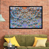 Geometrical Islamic Art Framed Art Prints Wall Decor - Painting Prints, Wall Art, Framed Picture, Black Frame