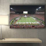 Georgia Bulldogs Stadium Canvas Prints Sanford Stadium Wall Art American,Sport Stadium Art Prints, Fan Gift, Wall Decor