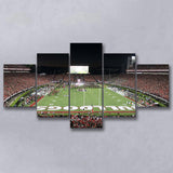 Georgia Bulldogs Stadium Canvas Prints Sanford Stadium Wall Art American,Multi Panels,Sport Stadium Art Prints, Fan Gift