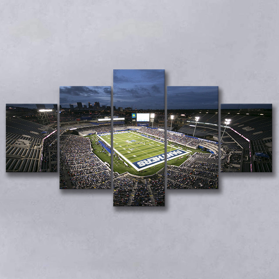 Georgia State Stadium, Stadium Canvas, Sport Art, Large Canvas, Multi Panels, Canvas Prints Wall Art Decor