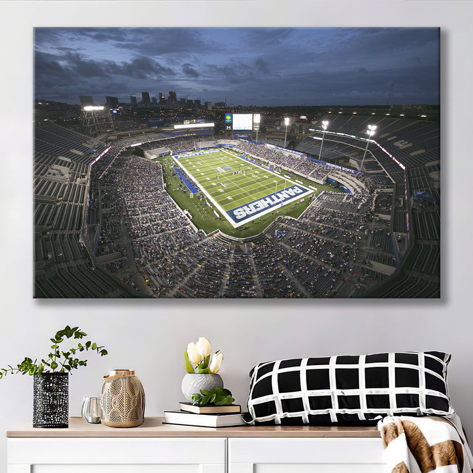 Georgia State Stadium, Stadium Canvas, Sport Art, Gift for him, Fan Gift, Canvas Prints Wall Art Decor