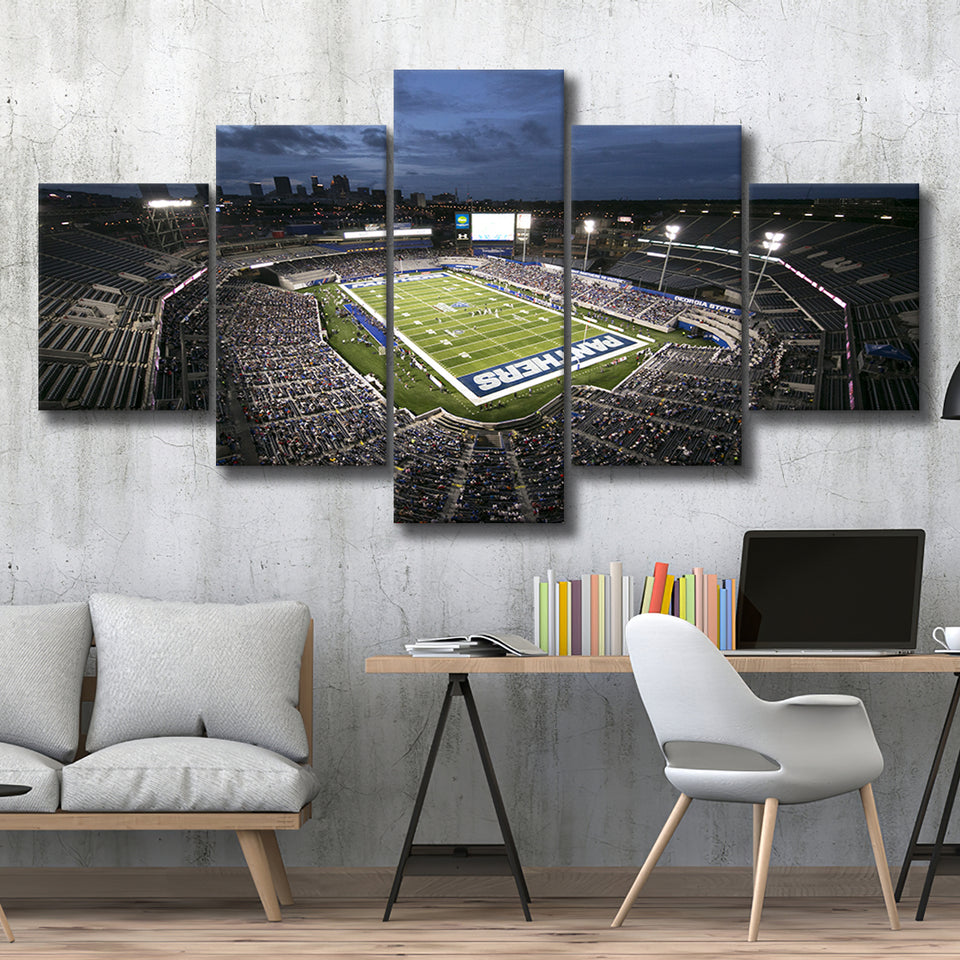 Georgia State Stadium, Stadium Canvas, Sport Art, Large Canvas, Multi Panels, Canvas Prints Wall Art Decor
