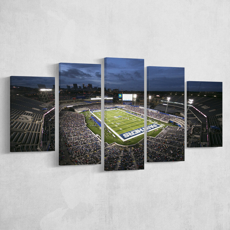 Georgia State Stadium, Stadium Canvas, Sport Art, Large Canvas, Multi Panels, Canvas Prints Wall Art Decor