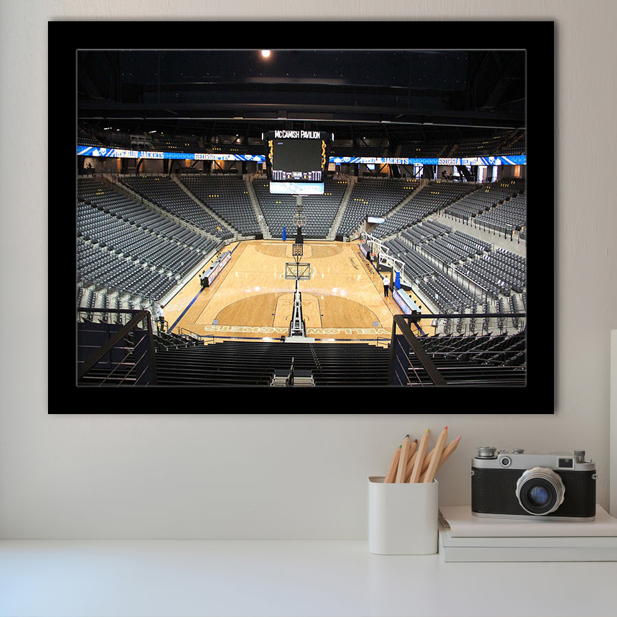 Georgia Tech Yellow Jackets Wall Art Camish Pavilion,Sport Stadium Art Prints, Fan Gift, Wall Decor