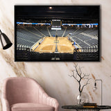 Georgia Tech Yellow Jackets Framed Canvas Prints Wall Art Camish Pavilion,Sport Stadium Art Prints, Fan Gift