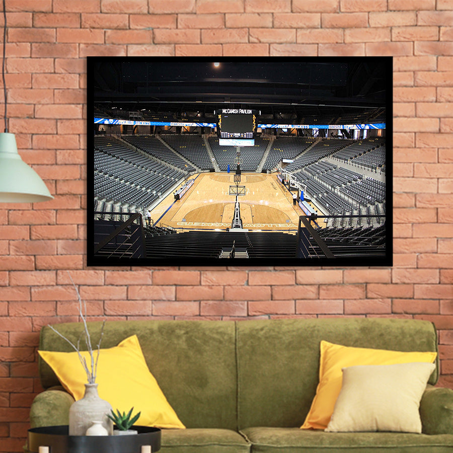 Georgia Tech Yellow Jackets Wall Art Camish Pavilion,Sport Stadium Art Prints, Fan Gift, Wall Decor