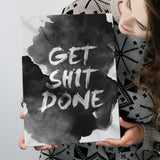 Get Shit Done Canvas Prints Wall Art - Painting Canvas, Wall Decor, Painting Prints