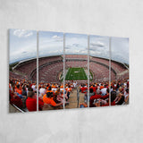 Getty Bryant Denny Stadium, Stadium Canvas, Sport Art, Gift for him, Multi Panels B, Canvas Prints Wall Art Decor