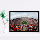 Getty Bryant Denny Stadium, Stadium Canvas, Sport Art, Gift for him, Framed Art Prints Wall Art Decor, Framed Picture