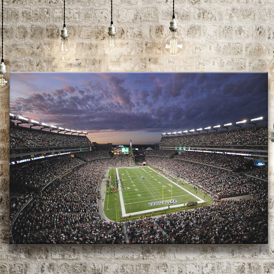 Gillette Stadium Canvas Prints Wall Art - Painting Canvas,Wall Decor,Art Print,Home Decor