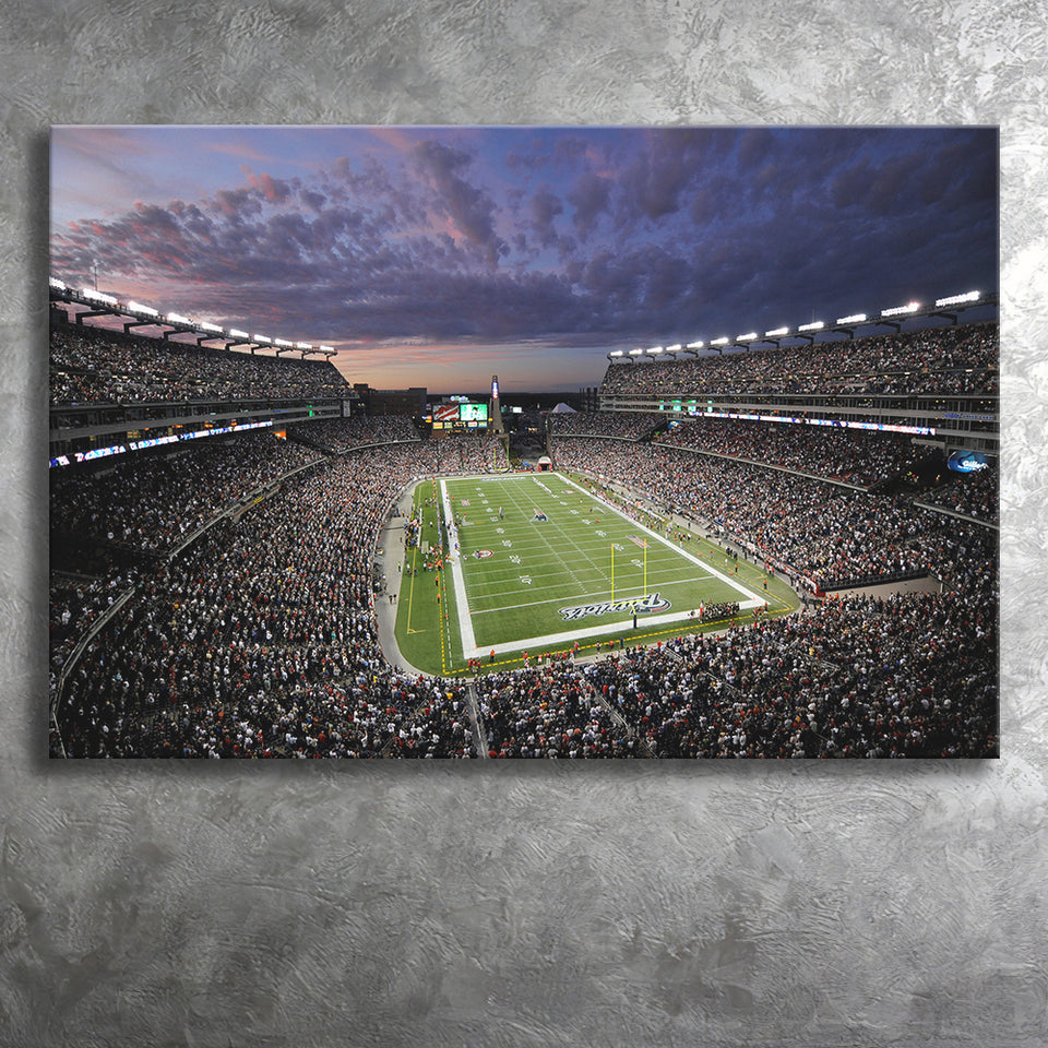 Gillette Stadium Canvas Prints Wall Art - Painting Canvas,Wall Decor,Art Print,Home Decor