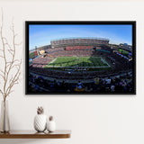 Gillette Stadium Patriots, Stadium Canvas, Sport Art, Gift for him, Framed Canvas Prints Wall Art Decor, Framed Picture
