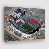 Gillette Stadium Wall Art New England Patriots Stadium Canvas Prints,Sport Stadium Art Prints, Fan Gift, Wall Decor