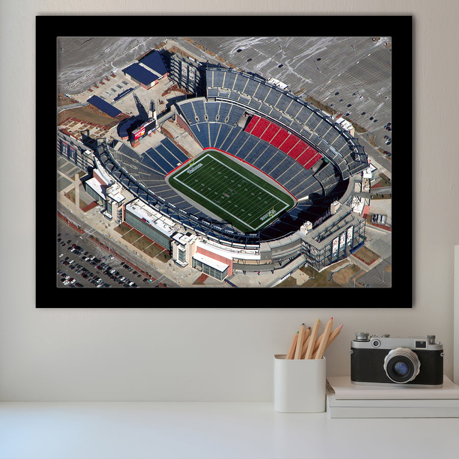 Gillette Stadium Wall Art New England Patriots Stadium Art Prints,Sport Stadium Art Prints, Fan Gift, Wall Decor