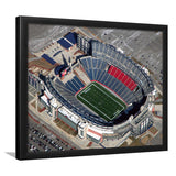 Gillette Stadium Wall Art New England Patriots Stadium Art Prints,Sport Stadium Art Prints, Fan Gift, Wall Decor
