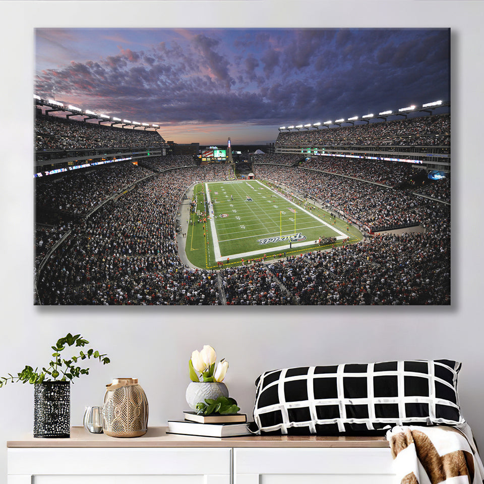 Gillette Stadium Canvas Prints Wall Art - Painting Canvas,Wall Decor,Art Print,Home Decor