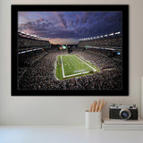 Gillette Stadium Framed Art Print Wall Decor - Painting Art, Framed Picture, Home Decor