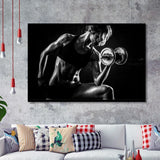 Girl Fitness Design Framed Art Prints Wall Decor - Painting Prints, Framed Picture, Home Decor