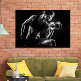 Girl Fitness Design Framed Art Prints Wall Decor - Painting Prints, Framed Picture, Home Decor