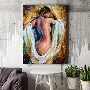 GirlS Backview Canvas Wall Art - Canvas Prints, Prints Painting, Prints on Sale,Canvas on Sale