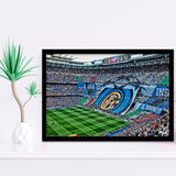 Giuseppe Meazza Stadium Art Prints Inter Wall Art Football Stadium,Sport Stadium Art Prints, Fan Gift, Wall Decor