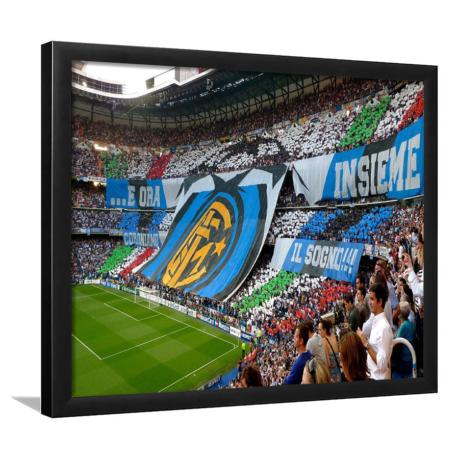 Giuseppe Meazza Stadium Art Prints Internazionale Milano Wall Art Football,Sport Stadium Art Prints, Fan Gift, Wall Decor