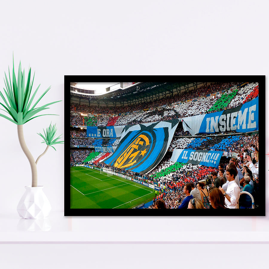 Giuseppe Meazza Stadium Art Prints Internazionale Milano Wall Art Football,Sport Stadium Art Prints, Fan Gift, Wall Decor
