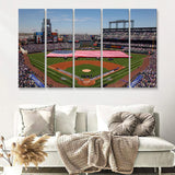 Giving An Opening Day Holiday The Cold Shoulder Cbs Chicago 5 Pieces Canvas Prints Wall Art Decor - Painting Canvas Prints,Multi Panel