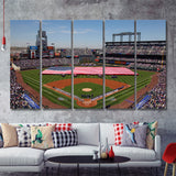 Giving An Opening Day Holiday The Cold Shoulder Cbs Chicago 5 Pieces Canvas Prints Wall Art Decor - Painting Canvas Prints,Multi Panel