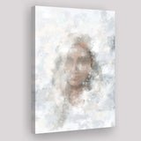 Glimpses Divine Feminine Water The Veil Heavenly Mother Religious Abstract Art Canvas Prints Wall Art - Painting Canvas, Art Prints