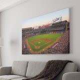 Globe Life Field Stadium Canvas Prints Texas Rangers Wall Art,Sport Stadium Art Prints, Fan Gift, Wall Decor