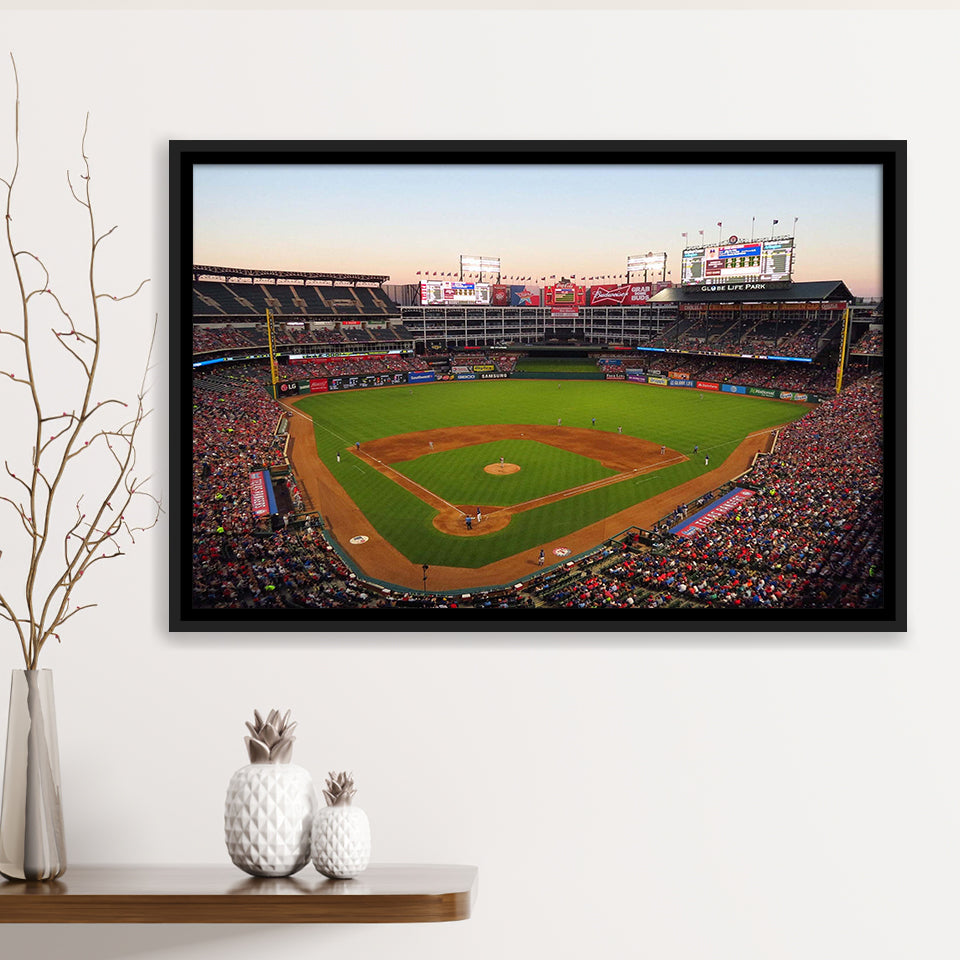 Globe Life Field 2023 - Canvas Print –