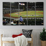 Globe Life Field, Stadium Canvas, Sport Art, Gift for him, Multi Panels B, Canvas Prints Wall Art Decor