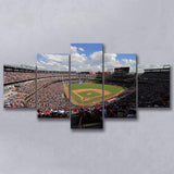 Globe Life Field in Arlington, Stadium Canvas, Sport Art, Large Canvas, Multi Panels, Canvas Prints Wall Art Decor