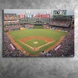 Globe Life Park, Stadium Canvas, Sport Art, Gift for him, Fan Gift, Canvas Prints Wall Art Decor