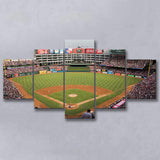 Globe Life Park, Stadium Canvas, Sport Art, Large Canvas, Multi Panels, Canvas Prints Wall Art Decor