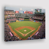 Globe Life Park, Stadium Canvas, Sport Art, Gift for him, Fan Gift, Canvas Prints Wall Art Decor