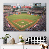 Globe Life Park, Stadium Canvas, Sport Art, Gift for him, Fan Gift, Canvas Prints Wall Art Decor