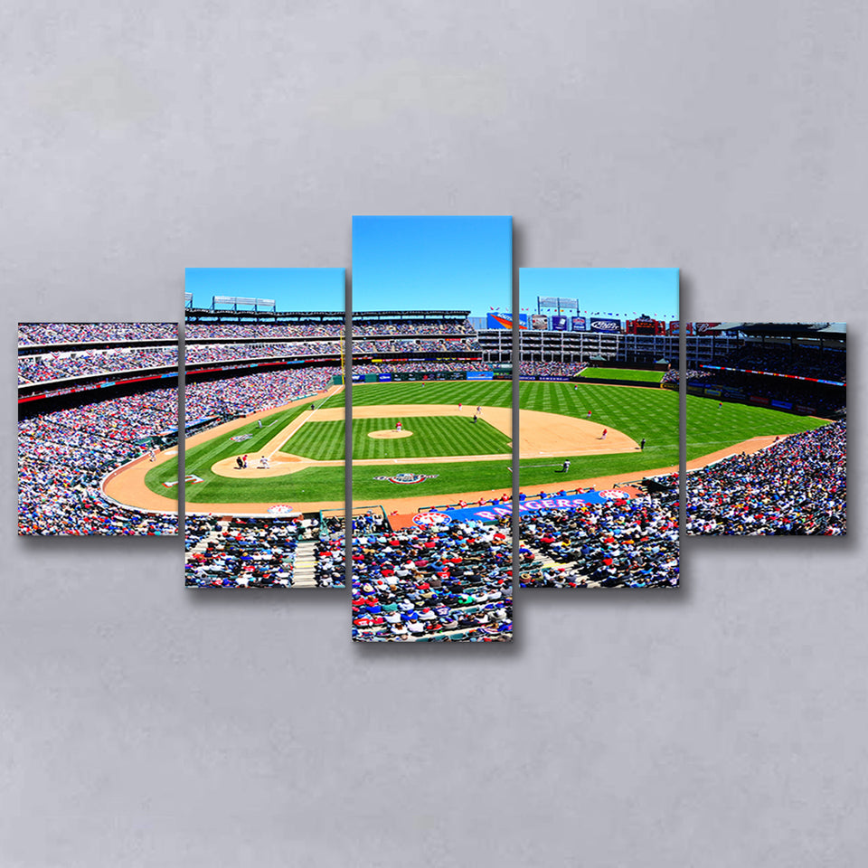 Globe Rangers Stadium Life, Stadium Canvas, Sport Art, Large Canvas, Multi Panels, Canvas Prints Wall Art Decor