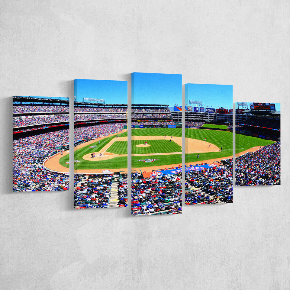 Globe Rangers Stadium Life, Stadium Canvas, Sport Art, Large Canvas, Multi Panels, Canvas Prints Wall Art Decor