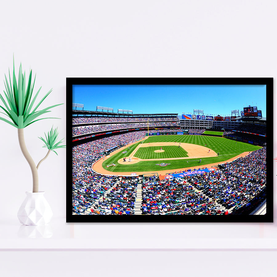 Globe Rangers Stadium Life, Stadium Canvas, Sport Art, Gift for him, Framed Art Prints Wall Art Decor, Framed Picture
