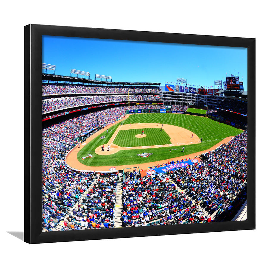 Globe Rangers Stadium Life, Stadium Canvas, Sport Art, Gift for him, Framed Art Prints Wall Art Decor, Framed Picture