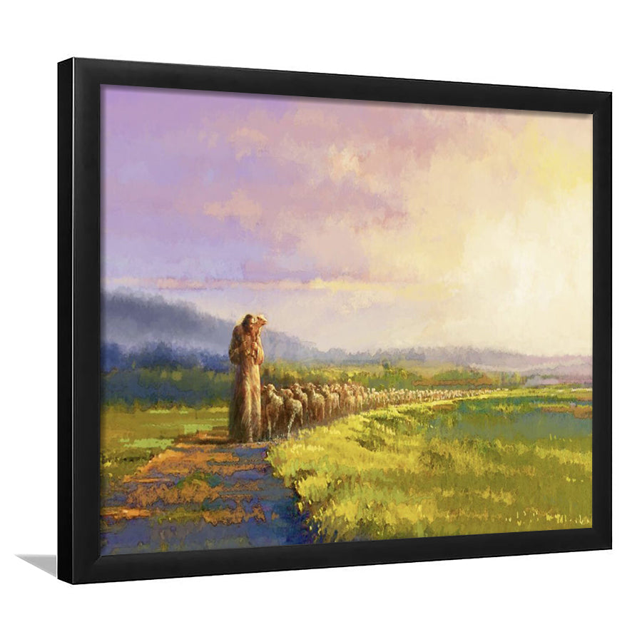 Going Home Framed Art Print Wall Decor - Painting Art, Framed Picture, Home Decor