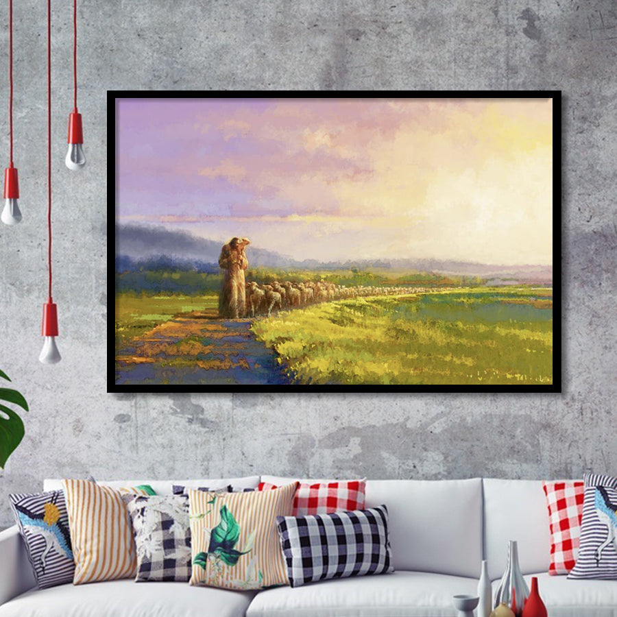 Going Home Framed Art Print Wall Decor - Painting Art, Framed Picture, Home Decor