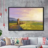 Going Home Framed Art Print Wall Decor - Painting Art, Framed Picture, Home Decor