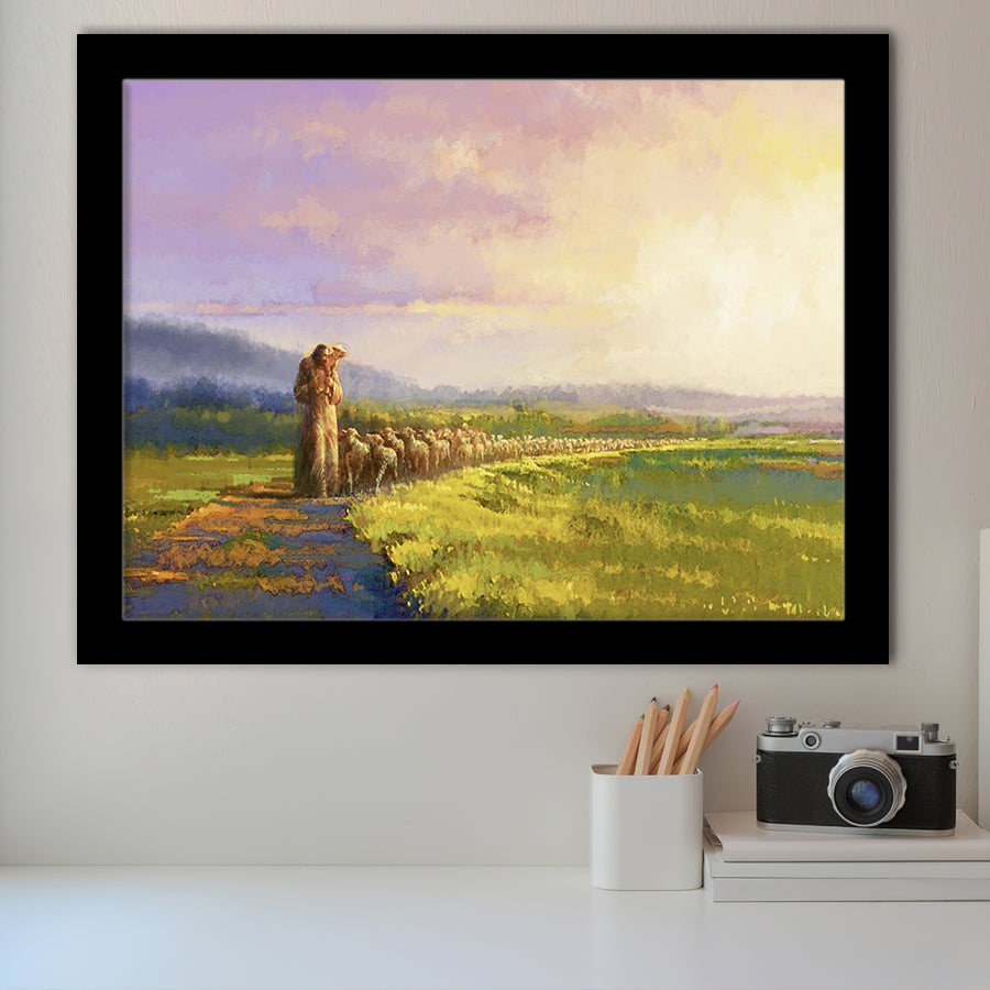 Going Home Framed Art Print Wall Decor - Painting Art, Framed Picture, Home Decor