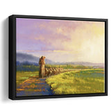 Going Home Framed Canvas Prints Wall Art - Painting Canvas,Framed Picture,Home Art Wall Decor