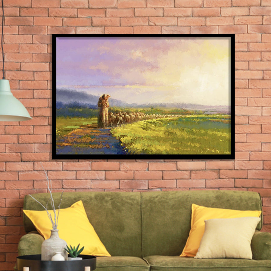 Going Home Framed Art Print Wall Decor - Painting Art, Framed Picture, Home Decor